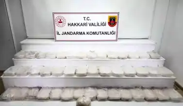Hakkari'de 49 Kg Sentetik Uyuşturucu Ele Geçti