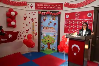Şehit Yavrular Anısına Kütüphane Açıldı