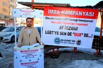 Hakkari'de LGBT Derneklerinin Kapatılması İçin İmza Kampanyası