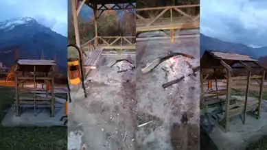 Park Kamelyası Yandı: Vatandaşlar İsyanda