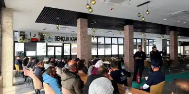 Hakkari'de Yangın Güvenliği Eğitimi Verildi