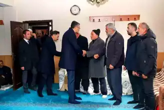 Vali Çelik'ten Özek Ailesine Taziye Ziyareti