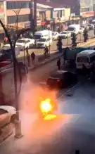Yüksekova'da Elektrik Pano Yangını! Vatandaşlar Müdahale Etti