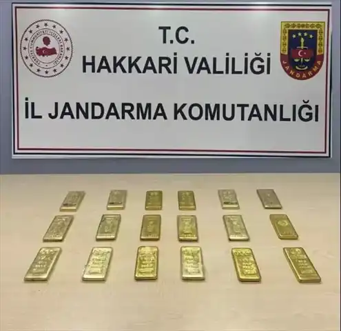 Doğu Anadolu'da 18 Kilo Kaçak Altın Ele Geçirildi