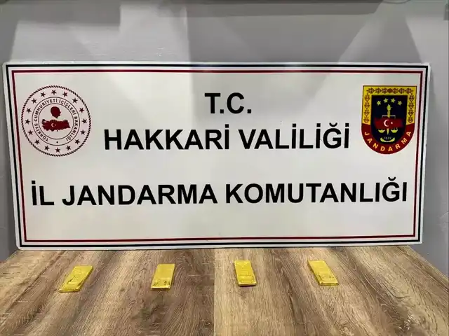 Yüksekova'da 12 Milyonluk Altın Ele Geçirildi