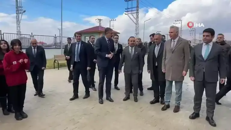 Doğu Anadolu'da Yıkılan Okul Yeniden Hizmete Açıldı